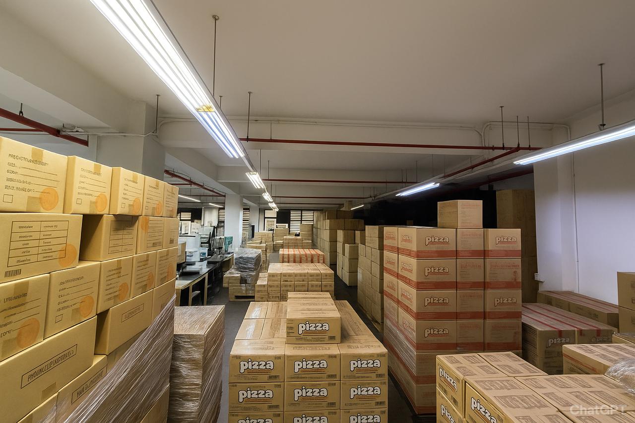 Storage facility interior